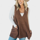 Dorka – Kényelmes kötött pulóver mellény