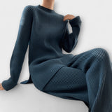 Flóra - 2 Részes Hajlított Kötött Prémium Szett