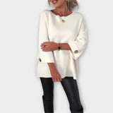 Napsugár - Elegáns kötött blúz