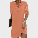 Bernadett - Elegáns ruha nyitott ujjal