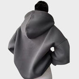 Mirtill -Elegáns kapucnis pulóver