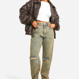 Isabella™  Klasszikus Bomber Dzseki