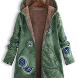 Aerilyn - Meleg Es Puha Parkás Kabát Zsebekkel