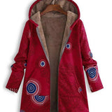 Aerilyn - Meleg Es Puha Parkás Kabát Zsebekkel